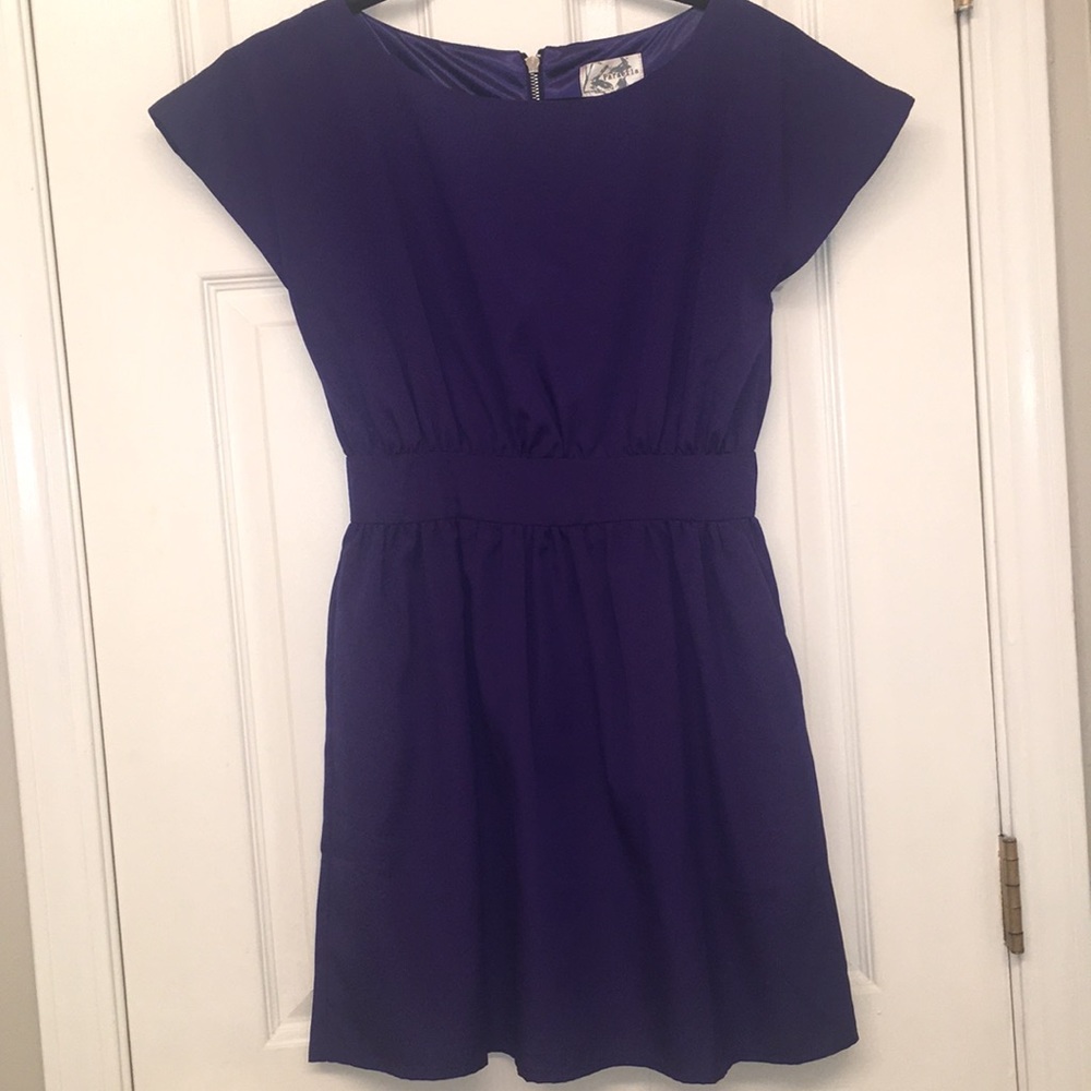 Like New Purple Midi Dress